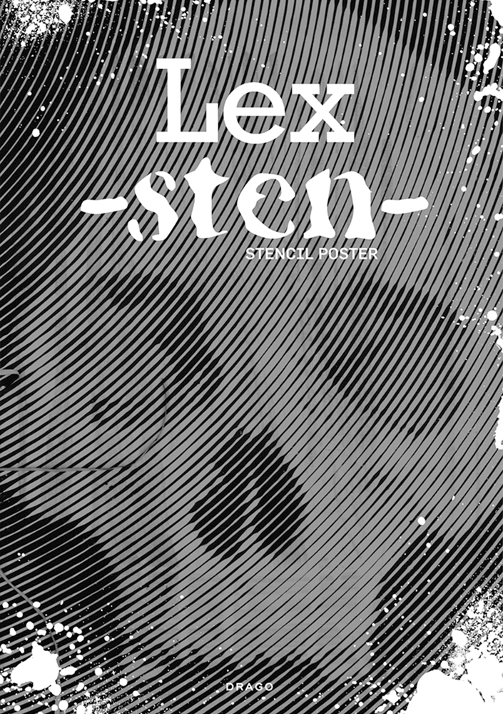 Stencil Poster  Lex and Sten