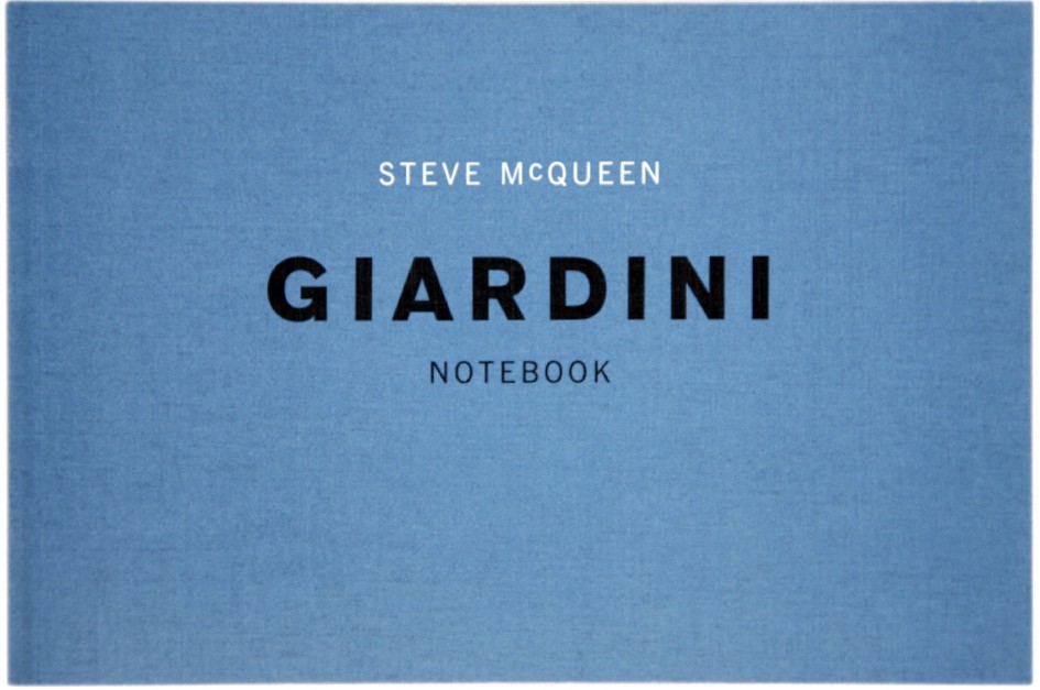 Giardini Notebook, Steve MC Queen