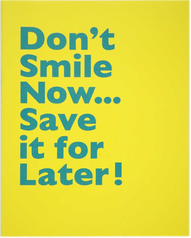 Don’t Smile Now… Save it for Later! Thijs Groot Wassink