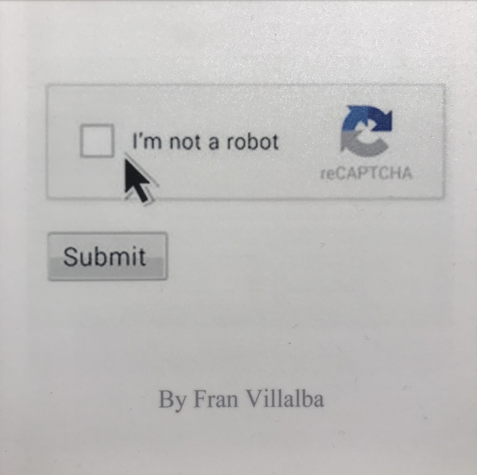I'm Not a Robot Fran Villabla