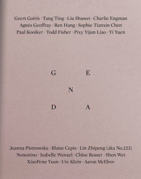 Genda #01: Body As Packaging