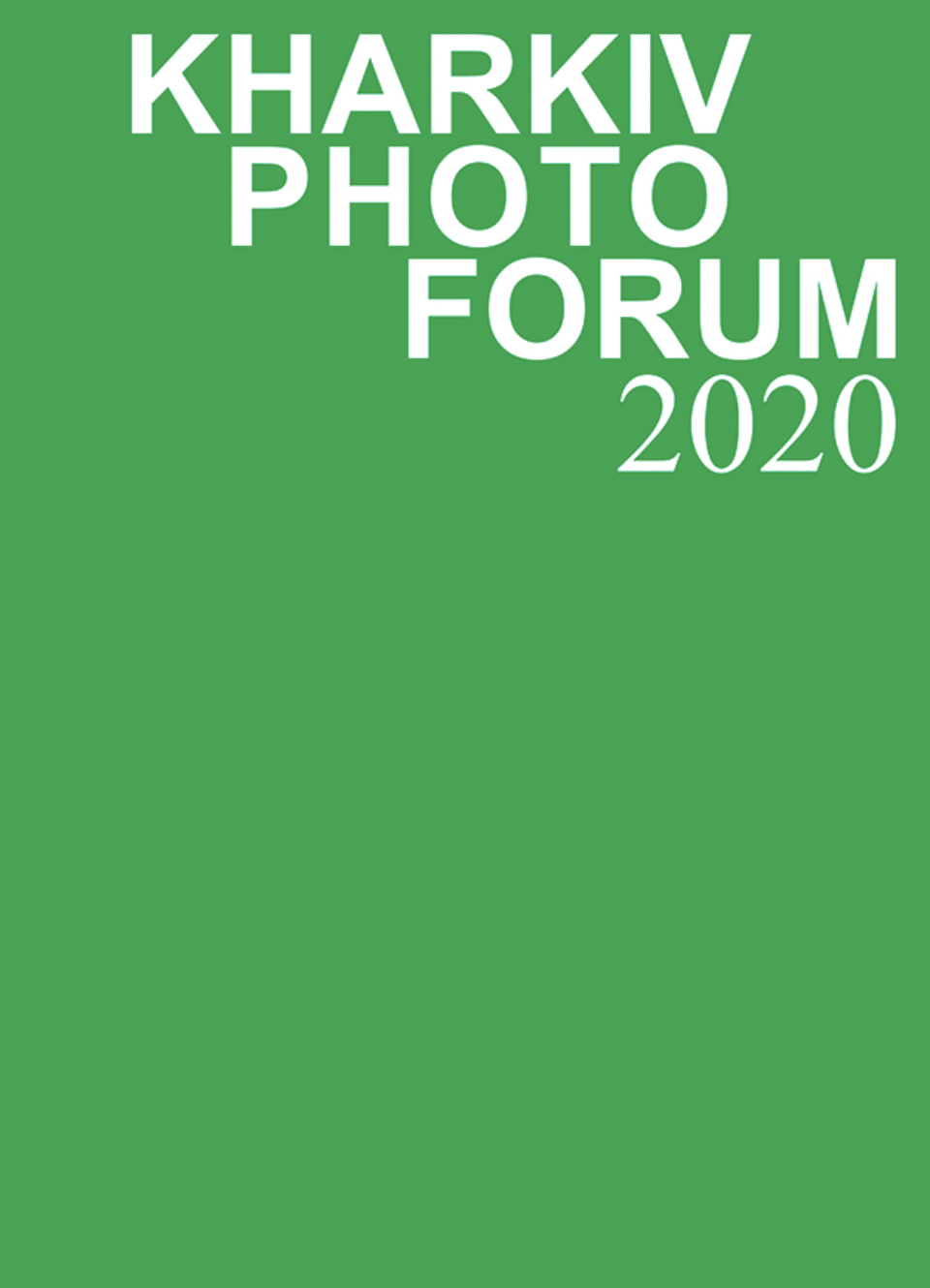 Kharkiv Photo Forum 2020 Various Artists