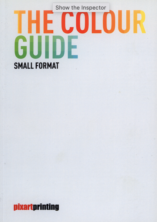 The Colour Guide: Small Format pixartprinting