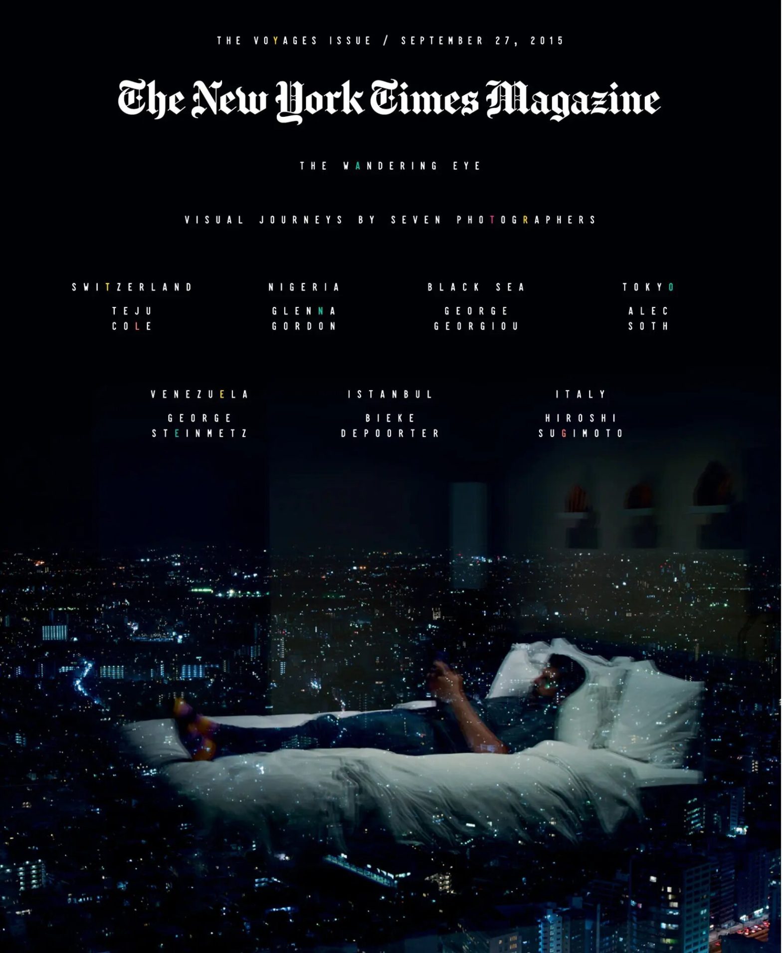 The Voyages Issue The New York Times Magazine