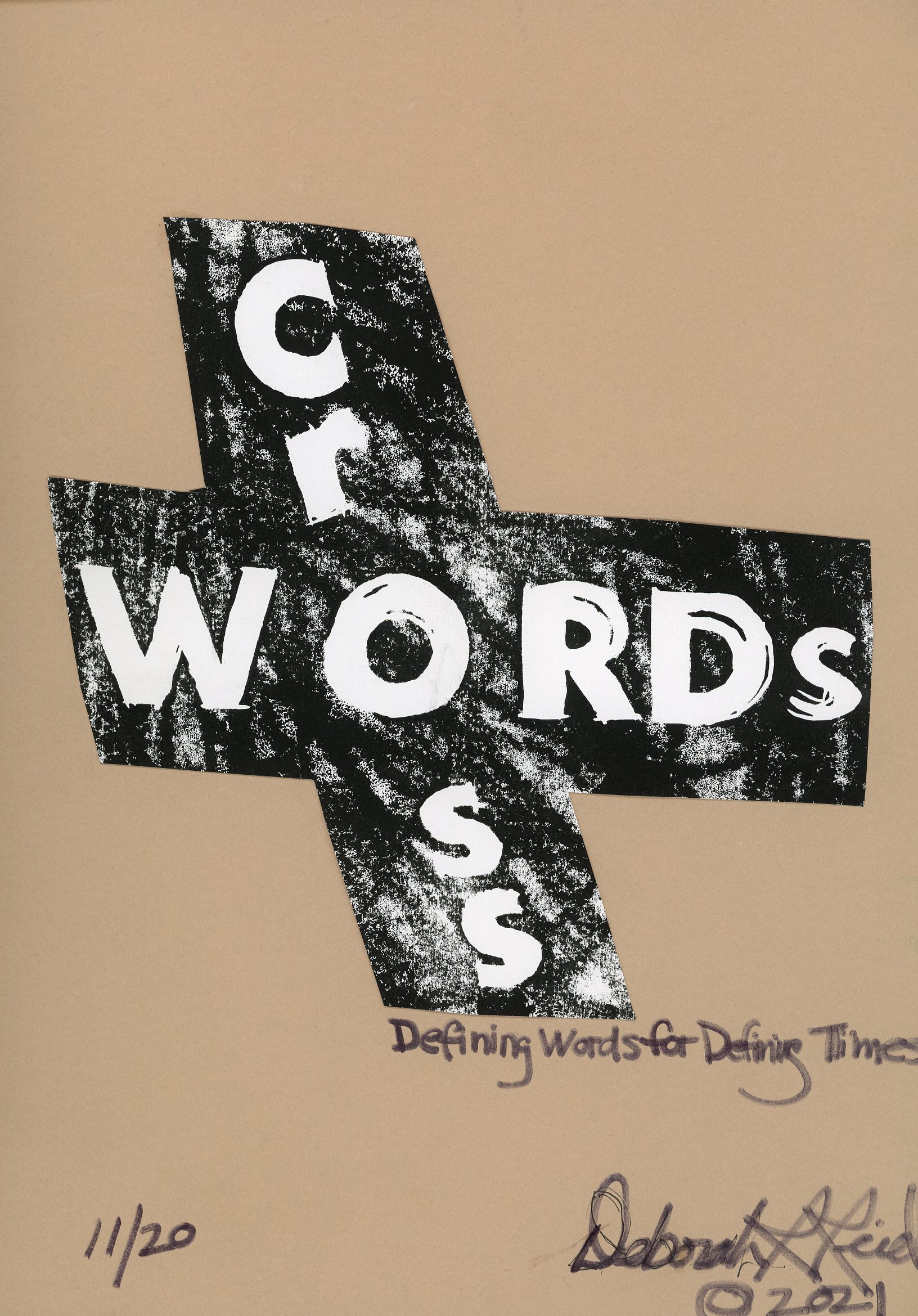CrossWords: Defining Words for Defining Times, Deborah Reid