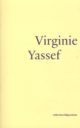 collection Digressions Virginie Yassef