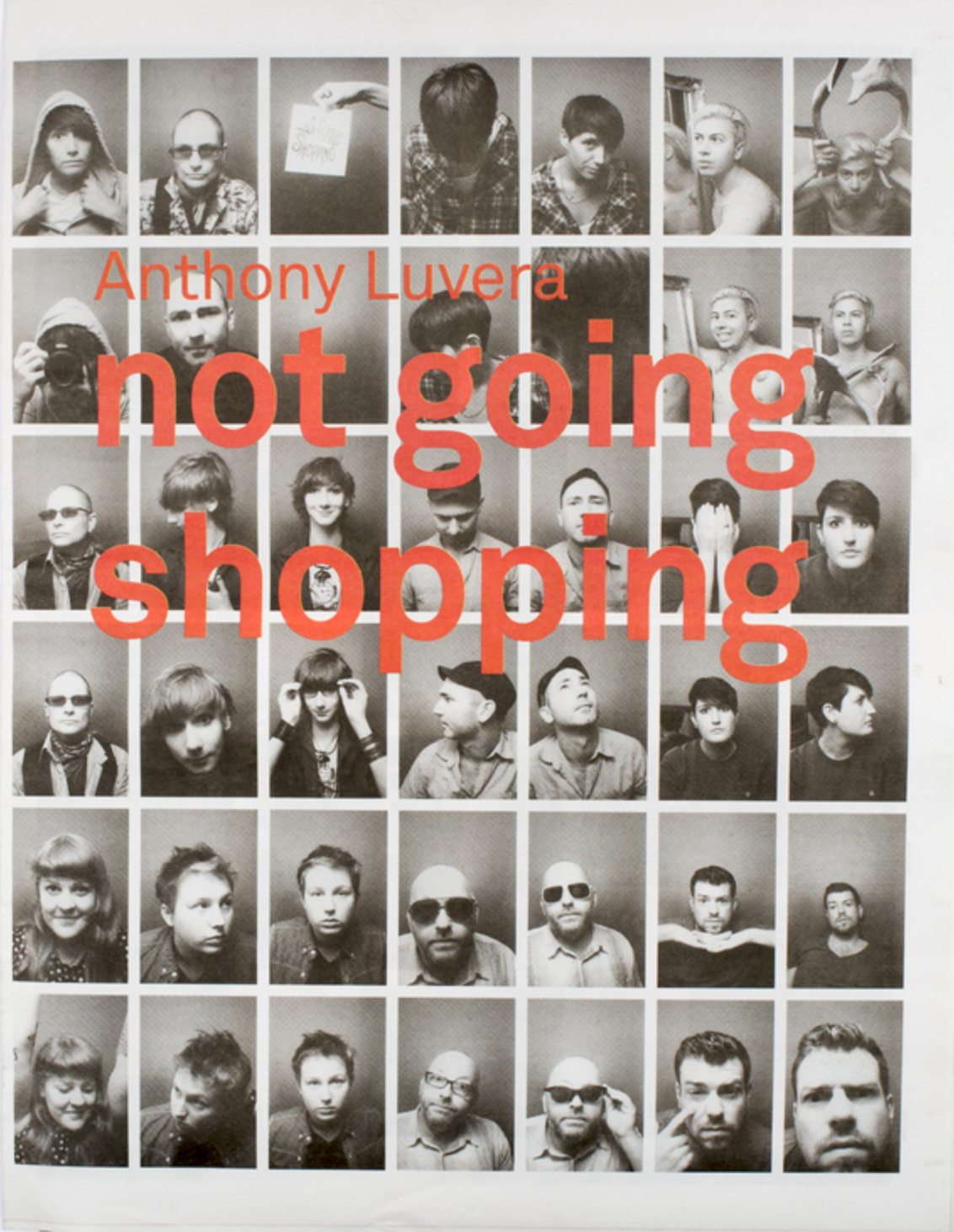 not going shopping (Brighton and Hove), Anthony Luvera